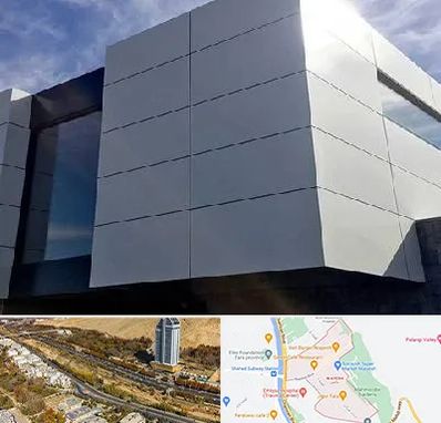 کامپوزیت نما ساختمان در خیابان نیایش شیراز 