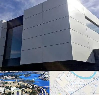 کامپوزیت نما ساختمان در کوروش اهواز 