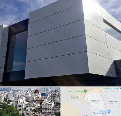کامپوزیت نما ساختمان در ولنجک 