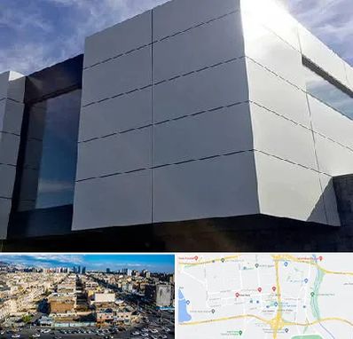 کامپوزیت نما ساختمان در شهرک راه آهن 