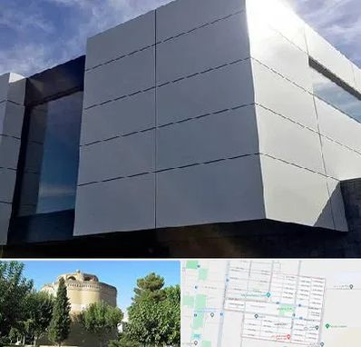 کامپوزیت نما ساختمان در مرداویج اصفهان 