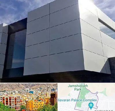 کامپوزیت نما ساختمان در نیاوران 