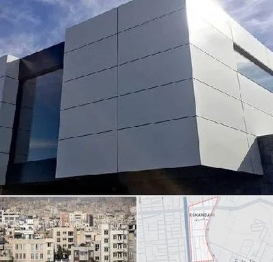 کامپوزیت نما ساختمان در اسکندری