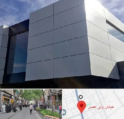 کامپوزیت نما ساختمان در ولیعصر شهریار