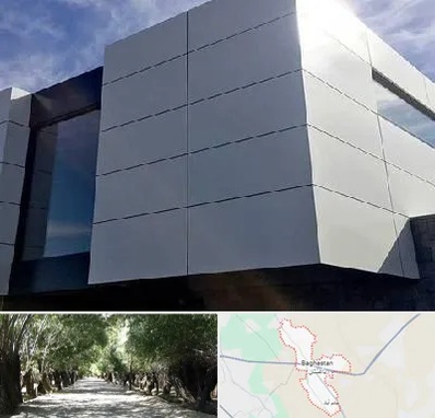 کامپوزیت نما ساختمان در باغستان