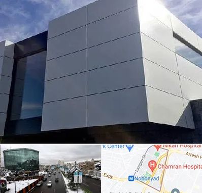 کامپوزیت نما ساختمان در اقدسیه 