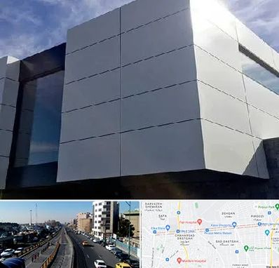 کامپوزیت نما ساختمان در پیروزی 