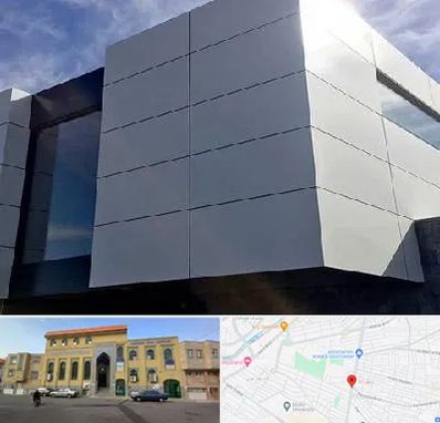 کامپوزیت نما ساختمان در زنبیل آباد قم 