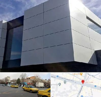 کامپوزیت نما ساختمان در شهناز تبریز 