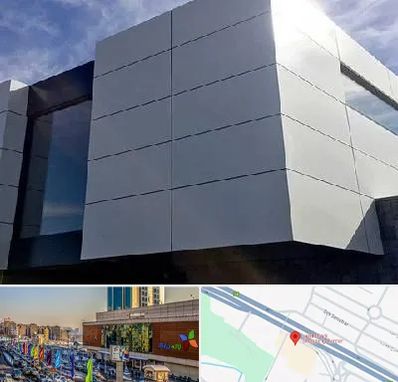 کامپوزیت نما ساختمان در لاله پارک تبریز 