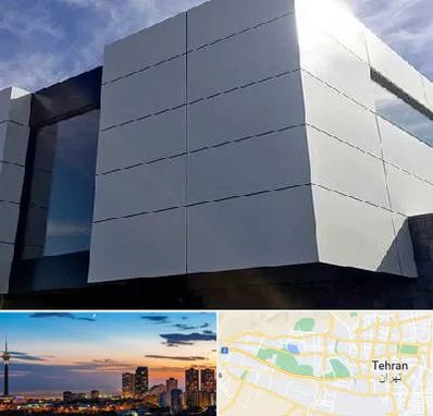 کامپوزیت نما ساختمان در غرب تهران 