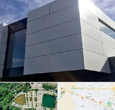 کامپوزیت نما ساختمان در وکیل آباد مشهد 