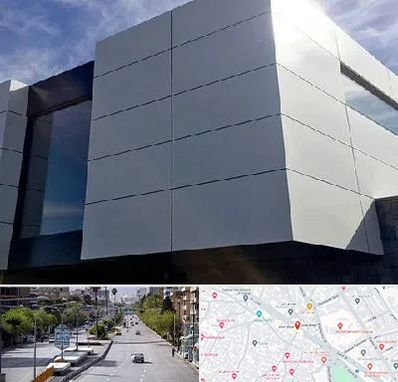 کامپوزیت نما ساختمان در خیابان زند شیراز 