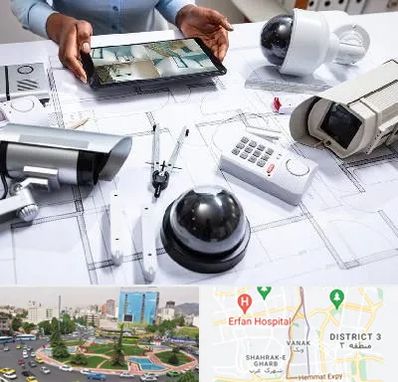 فروش سیستم های امنیتی و حفاظتی در ونک 