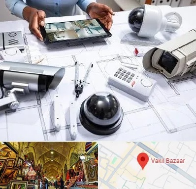 فروش سیستم های امنیتی و حفاظتی در بازار وکیل شیراز