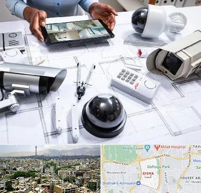 فروش سیستم های امنیتی و حفاظتی در گیشا 