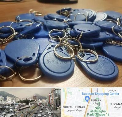 تگ درب و آسانسور در پونک 