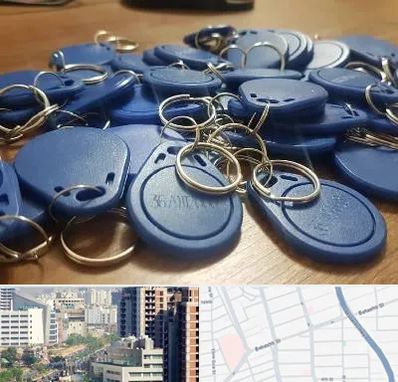 تگ درب و آسانسور در خیابان بهشتی