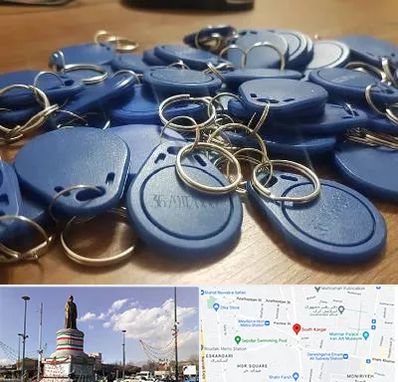 تگ درب و آسانسور در کارگر جنوبی 