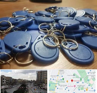 تگ درب و آسانسور در بلوار فردوسی مشهد 