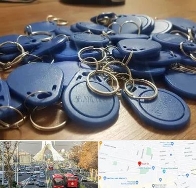 تگ درب و آسانسور در خیابان آزادی 