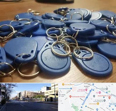 تگ درب و آسانسور در خیابان ملاصدرا شیراز 