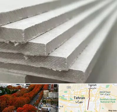 فایبر سمنت برد در ولیعصر 