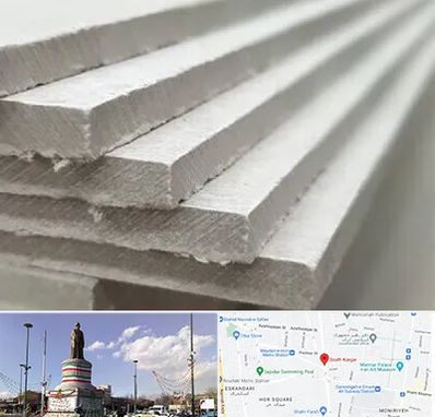 فایبر سمنت برد در کارگر جنوبی 