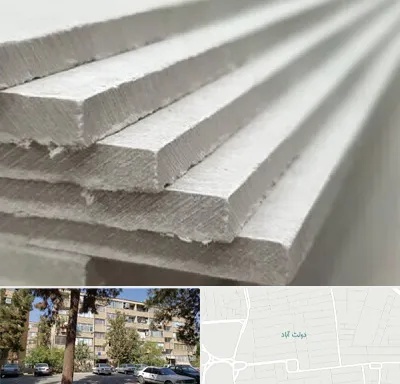 فایبر سمنت برد در دولت آباد