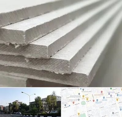 فایبر سمنت برد در میدان کاج 