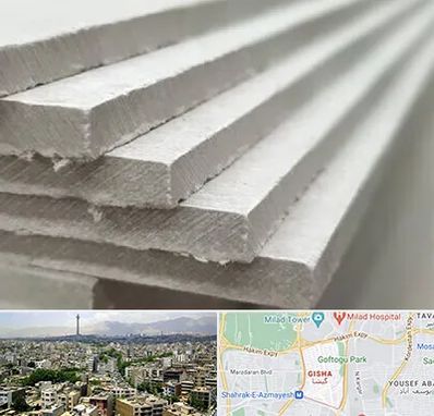 فایبر سمنت برد در گیشا 