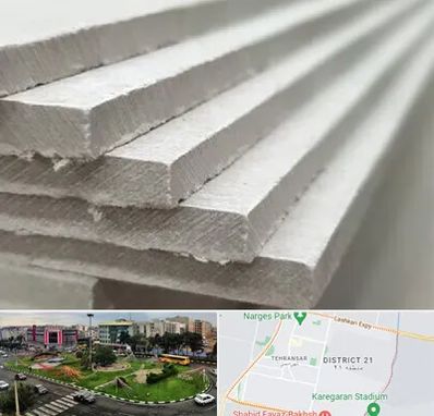 فایبر سمنت برد در تهرانسر 