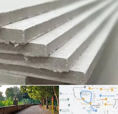 فایبر سمنت برد در فلکه گاز رشت 