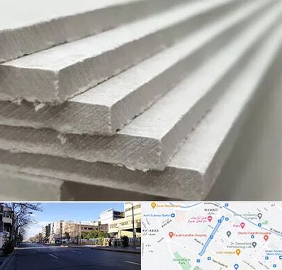 فایبر سمنت برد در خیابان ملاصدرا شیراز 