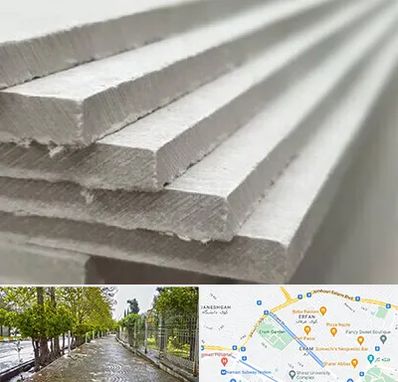 فایبر سمنت برد در خیابان ارم شیراز 