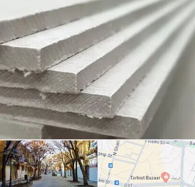 فایبر سمنت برد در تربیت تبریز 