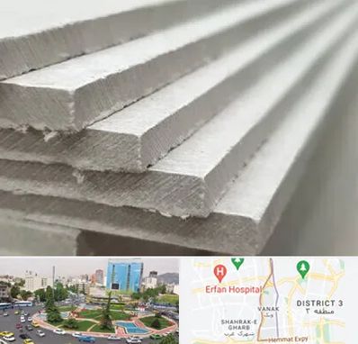 فایبر سمنت برد در ونک 