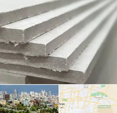 فایبر سمنت برد در شرق تهران 