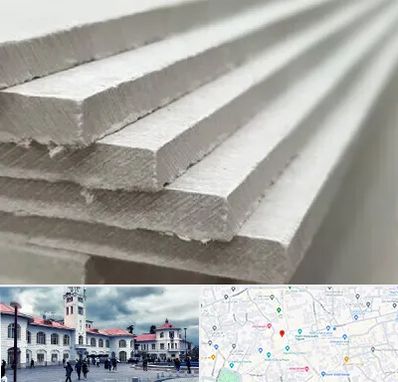 فایبر سمنت برد در میدان شهرداری رشت 