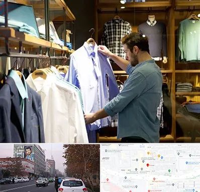 فروشگاه لباس مردانه در کارگر شمالی