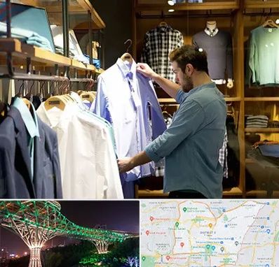 فروشگاه لباس مردانه در منطقه 3 تهران