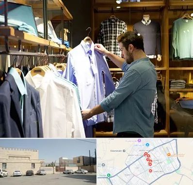 فروشگاه لباس مردانه در نواب اسلامشهر