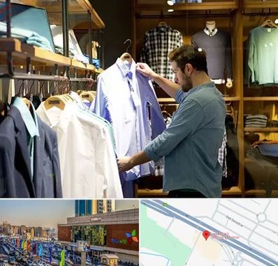 فروشگاه لباس مردانه در لاله پارک تبریز