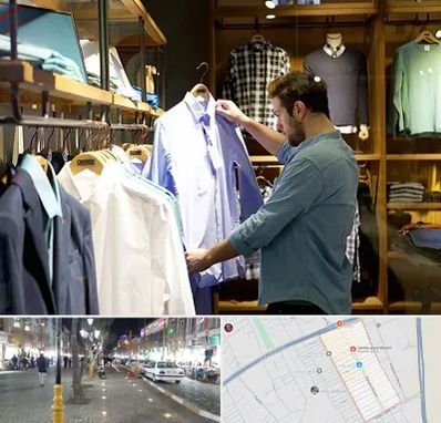 فروشگاه لباس مردانه در باغ فیض اسلامشهر