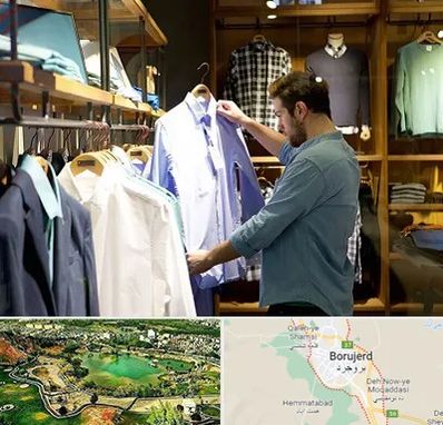 فروشگاه لباس مردانه در بروجرد