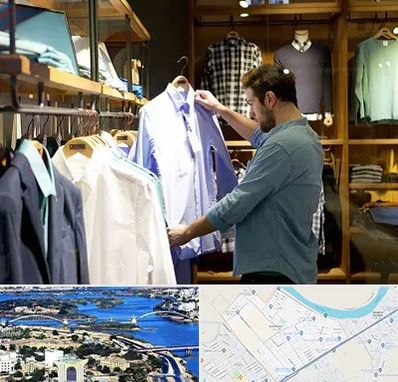 فروشگاه لباس مردانه در کوروش اهواز