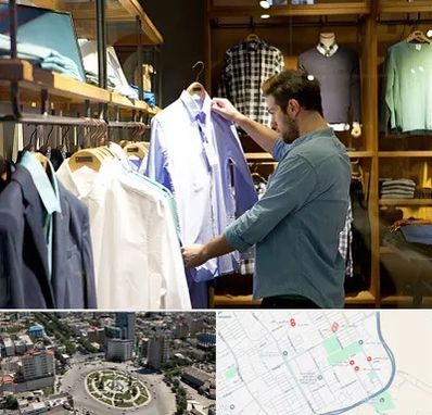 فروشگاه لباس مردانه در زرافشان اسلامشهر