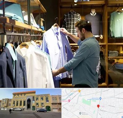 فروشگاه لباس مردانه در زنبیل آباد قم