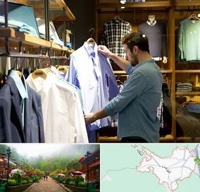فروشگاه لباس مردانه در فومن