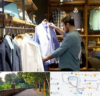 فروشگاه لباس مردانه در بلوار گیلان رشت